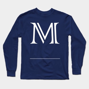 Letter M, Masterclass, T-shirt, M Long Sleeve T-Shirt